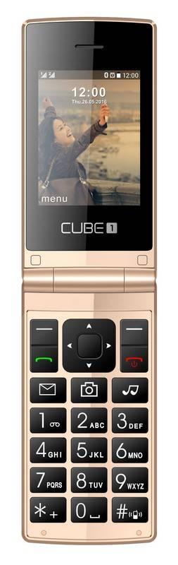 Mobilní telefon CUBE 1 VF200 černý