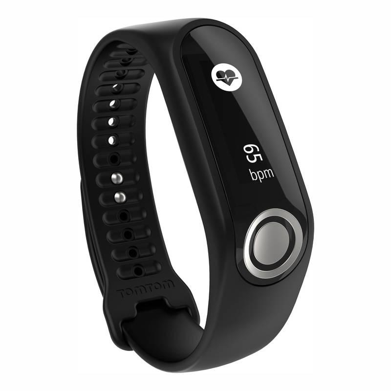 Monitorovací náramek Tomtom Touch Cardio černé