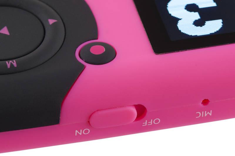 MP3 přehrávač Hyundai MP 366 GB4 FM P růžový