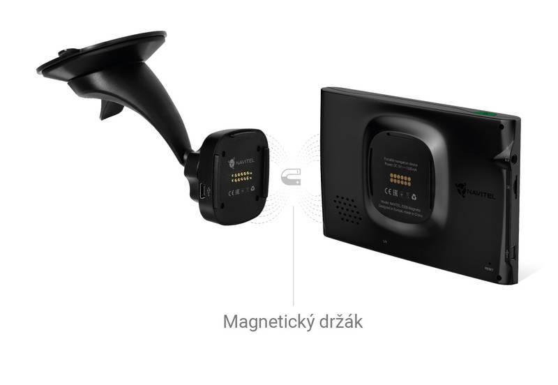 Navigační systém GPS Navitel E500 Magnetic, Lifetime černá