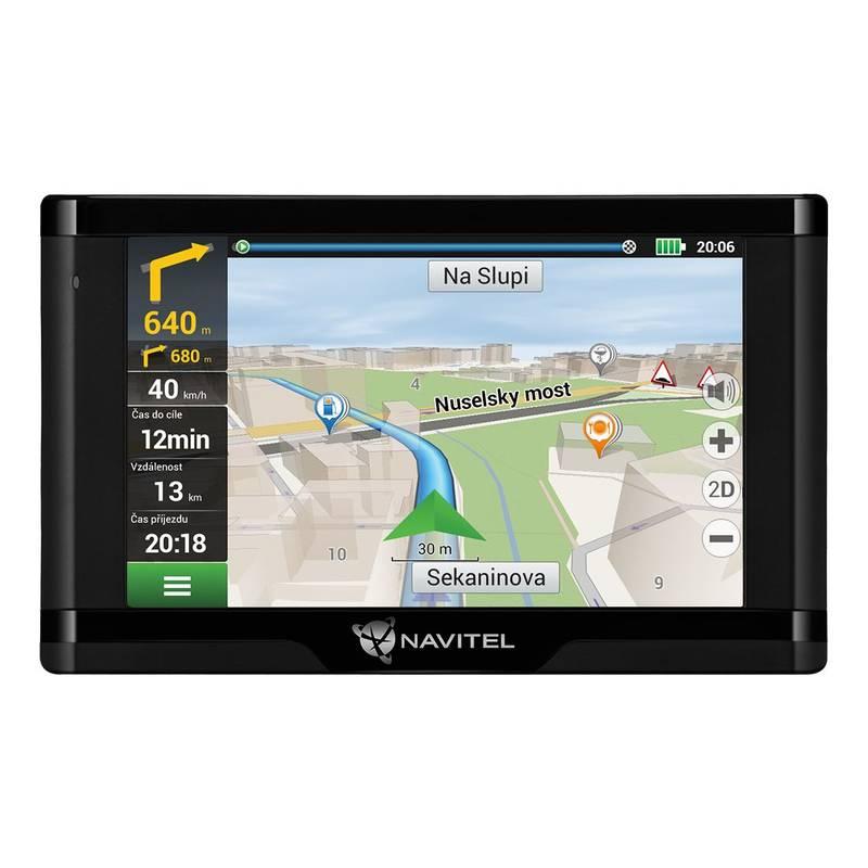 Navigační systém GPS Navitel E500 Magnetic, Lifetime černá