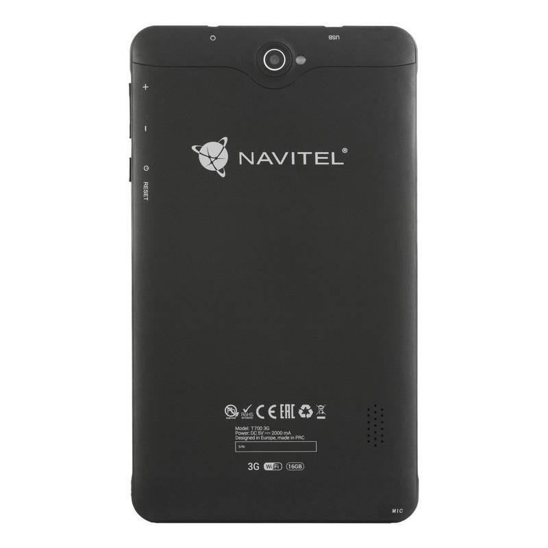Navigační systém GPS Navitel T700 3G, tablet černá