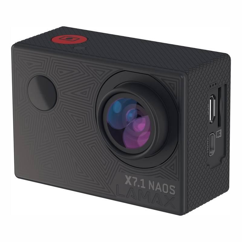 Outdoorová kamera LAMAX X7.1 Naos dárek černá, Outdoorová, kamera, LAMAX, X7.1, Naos, dárek, černá
