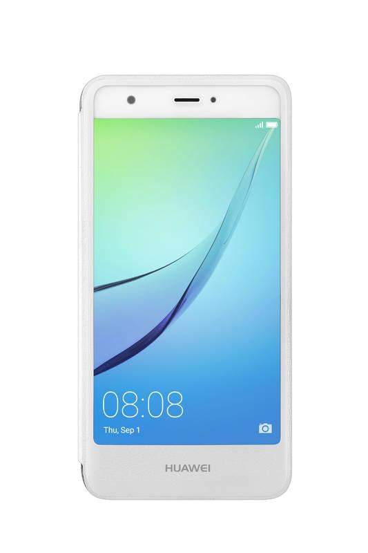 Pouzdro na mobil flipové Huawei Smart View pro Nova bílé