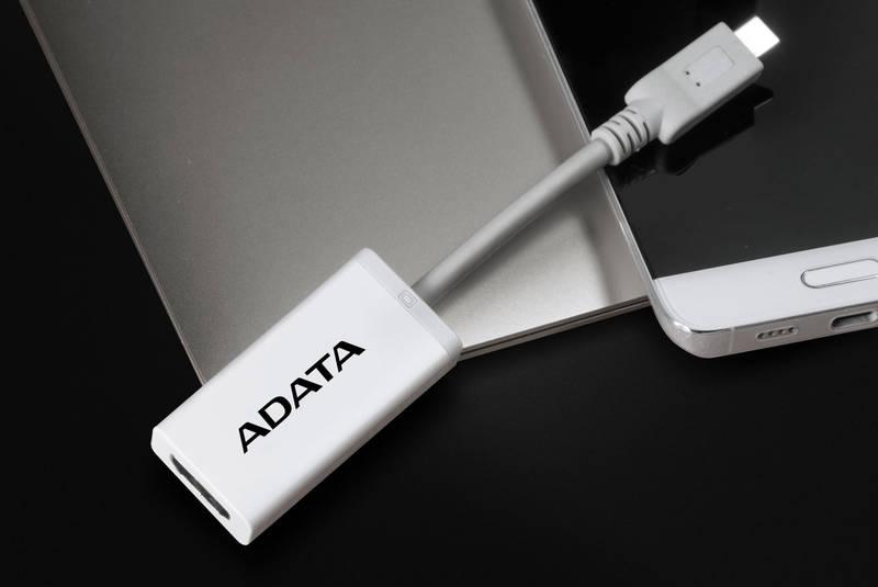 Redukce ADATA HDMI USB-C bílá