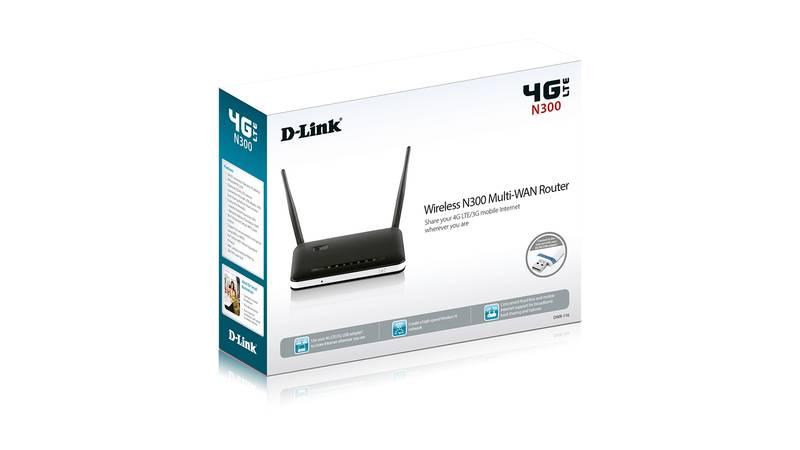 Router D-Link N300 3G 4G LTE