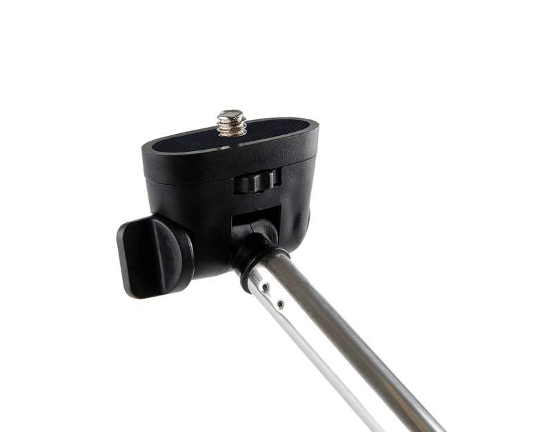 Selfie tyč GoGEN 2 teleskopická, bluetooth černá, Selfie, tyč, GoGEN, 2, teleskopická, bluetooth, černá