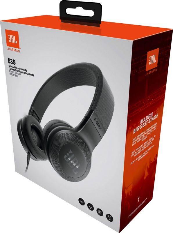Sluchátka JBL E35 černá