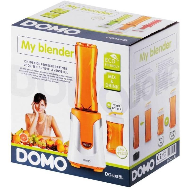 Stolní mixér Domo DO435BL oranžový