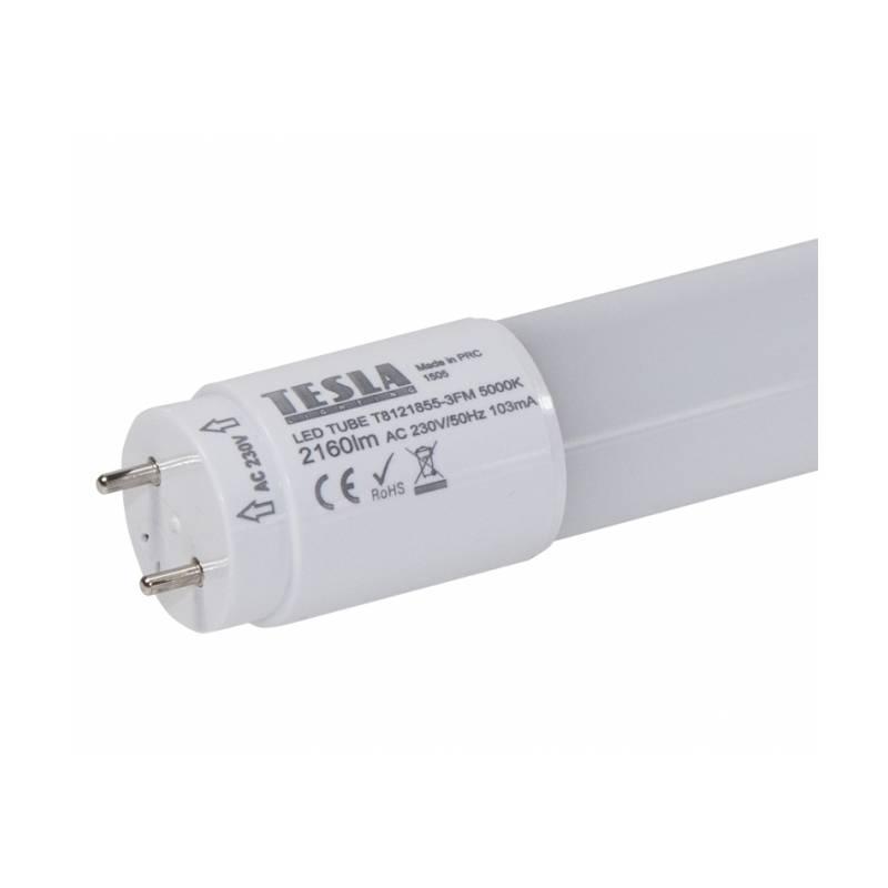 Zářivka LED Tesla SMD, T8, 1200mm, 18W, 5000K, mléčná