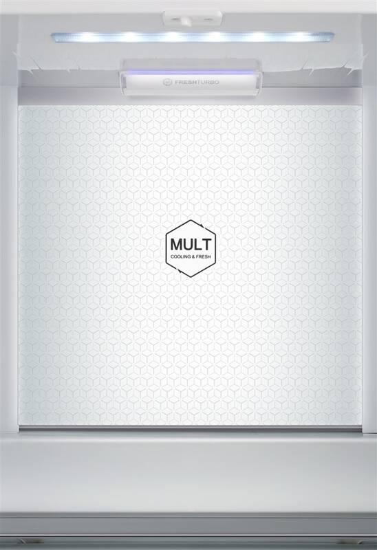 Americká lednice Haier HB26FSSAAA nerez