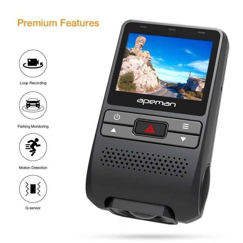Autokamera Apeman C550 černá