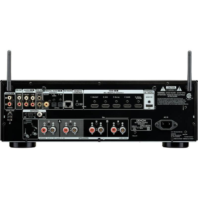 AV Receiver Denon DRA-800H černý