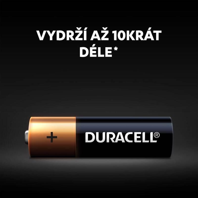 Baterie alkalická Duracell Basic AA, LR06, 1.5V, blistr 8ks