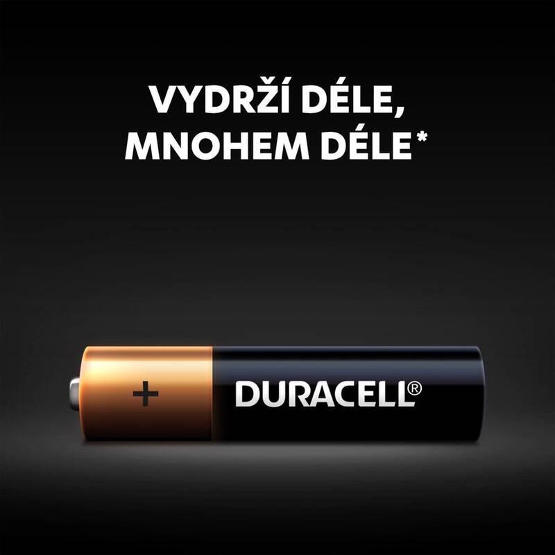 Baterie alkalická Duracell Basic AAA, LR03, 1.5V, blistr 2ks