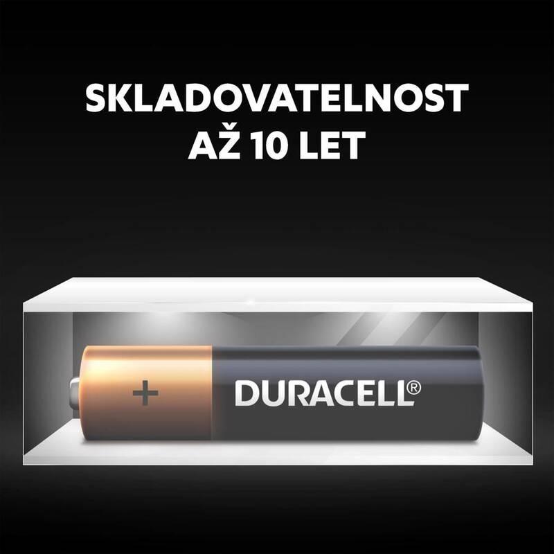 Baterie alkalická Duracell Basic AAA, LR03, 1.5V, blistr 2ks