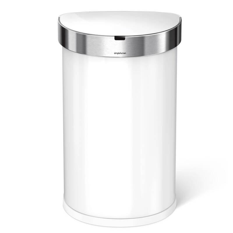 Bezdotykový odpadkový koš Simplehuman Sensor Can ST2018 bílý