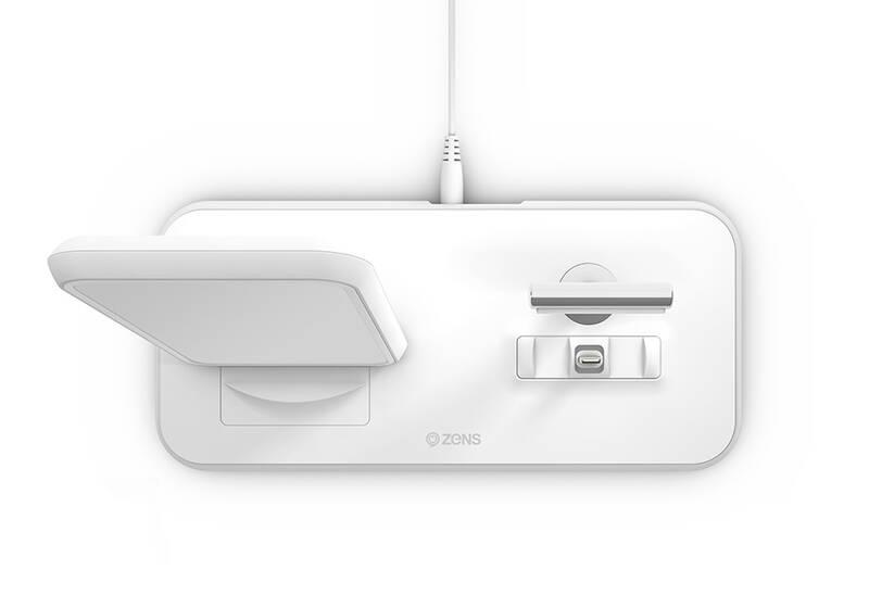 Bezdrátová nabíječka ZENS Stand Dock bílá