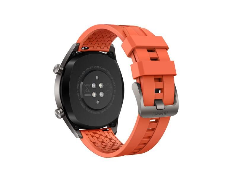 Chytré hodinky Huawei Watch GT Active oranžové