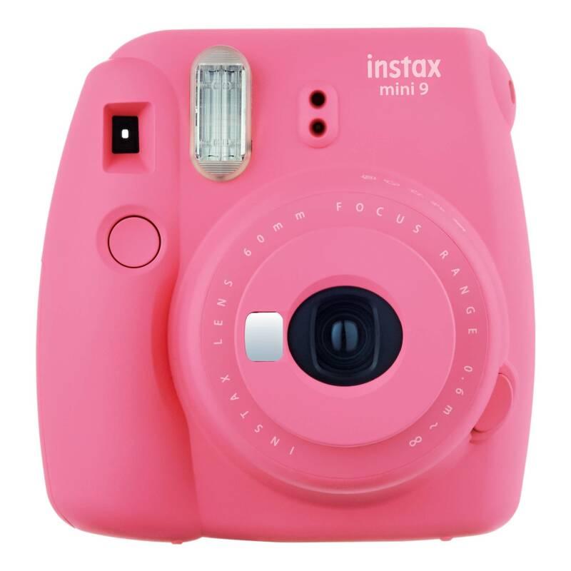 Digitální fotoaparát Fujifilm Instax mini 9 LED bundle růžový, Digitální, fotoaparát, Fujifilm, Instax, mini, 9, LED, bundle, růžový