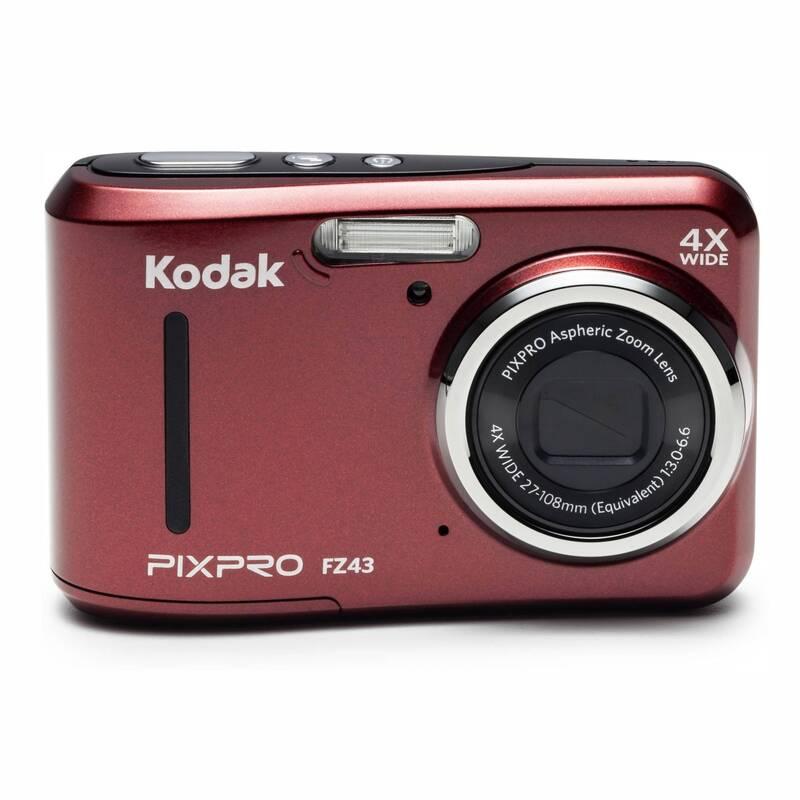 Digitální fotoaparát Kodak Friendly Zoom FZ43 červený