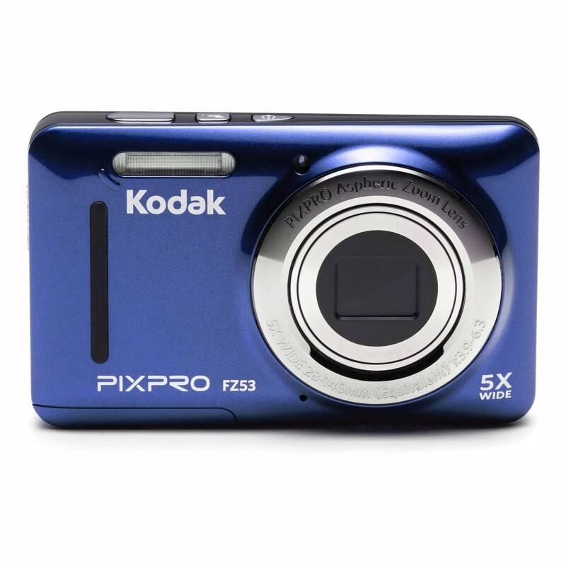 Digitální fotoaparát Kodak Friendly Zoom FZ53 modrý, Digitální, fotoaparát, Kodak, Friendly, Zoom, FZ53, modrý