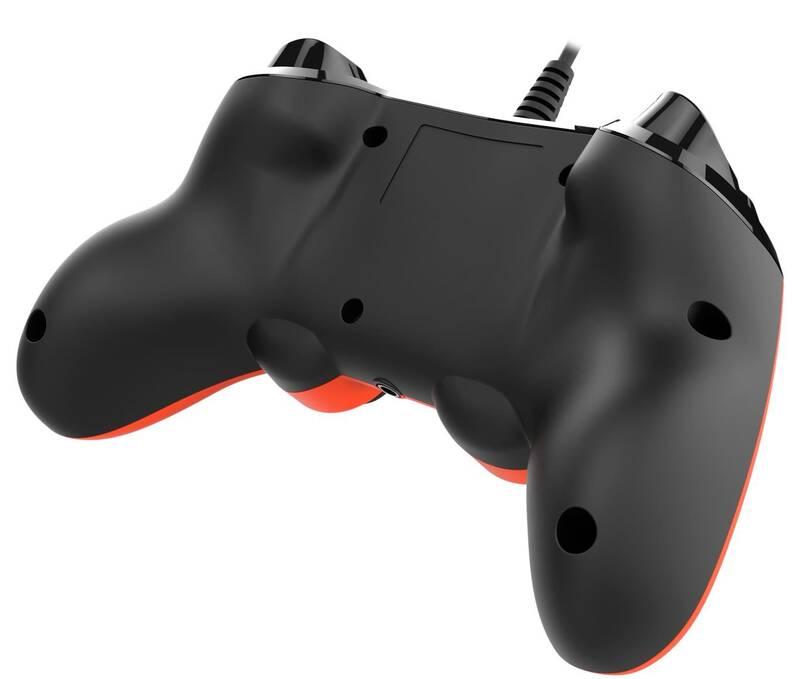Gamepad Nacon Wired Compact Controller pro PS4 oranžový