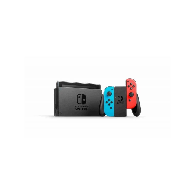 Herní konzole Nintendo Switch s Joy-Con v2 červená modrá