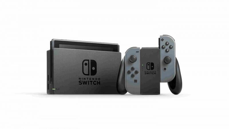 Herní konzole Nintendo Switch s Joy-Con v2 šedá