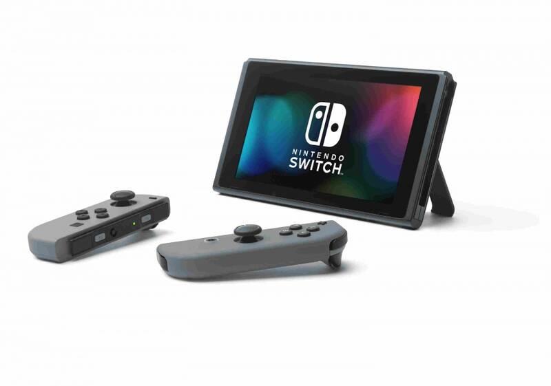 Herní konzole Nintendo Switch s Joy-Con v2 šedá