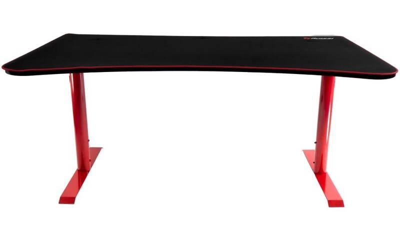 Herní stůl Arozzi Arena 160 x 82 cm černý červený