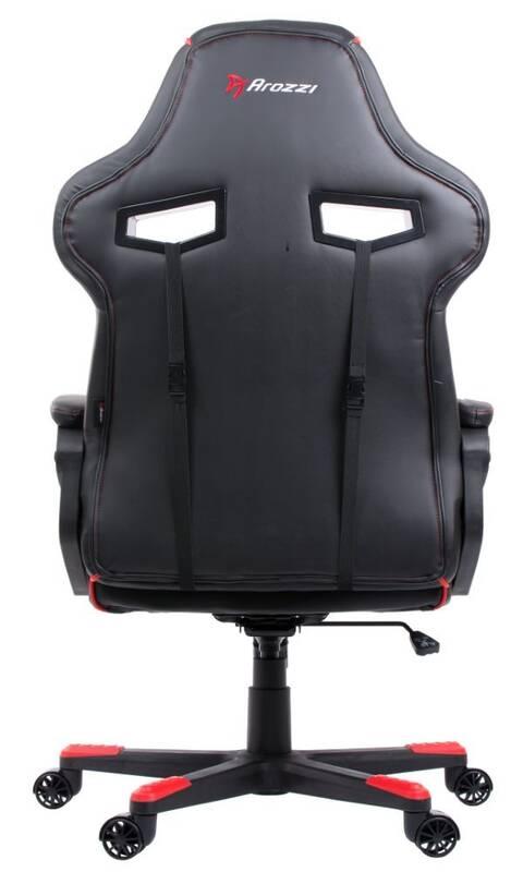 Herní židle Arozzi MILANO černá červená