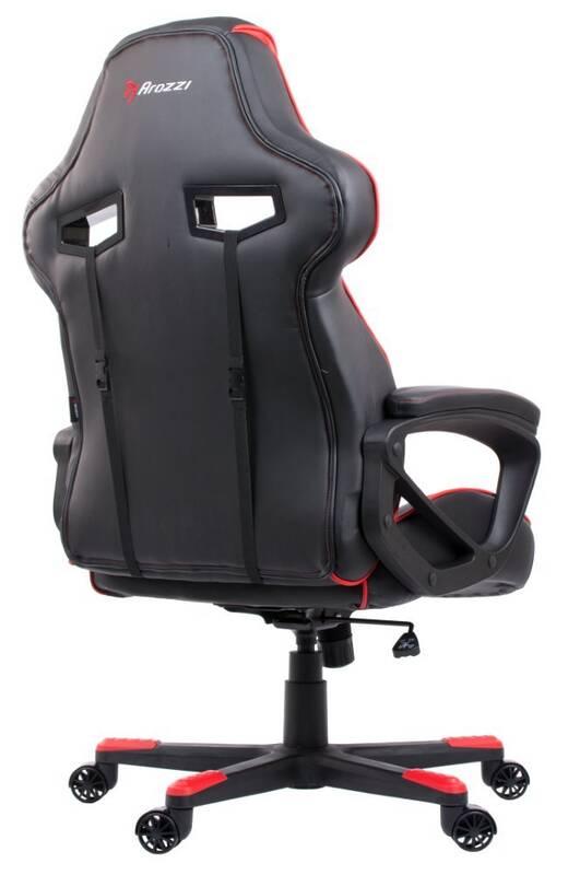 Herní židle Arozzi MILANO černá červená