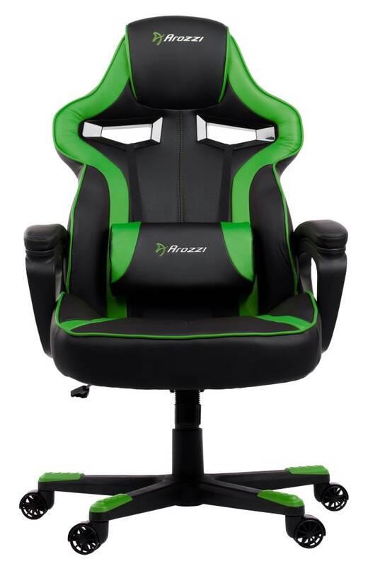 Herní židle Arozzi MILANO černá zelená