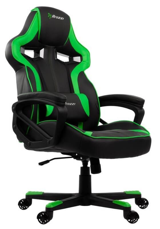 Herní židle Arozzi MILANO černá zelená