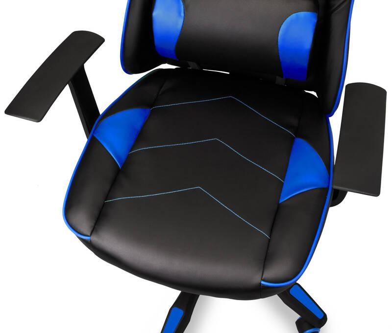 Herní židle Connect IT LeMans Pro černá modrá