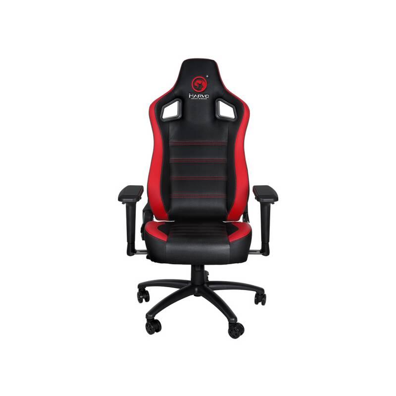Herní židle Marvo CH-118 černá červená