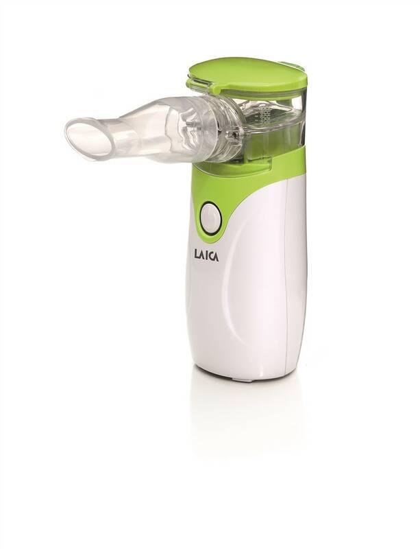 Inhalátor ultrazvukový Laica NE1005 bílá barva zelená barva