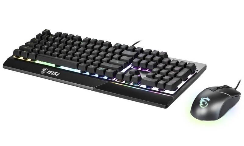 Klávesnice s myší MSI Vigor GK30 COMBO, CZ SK layout černá