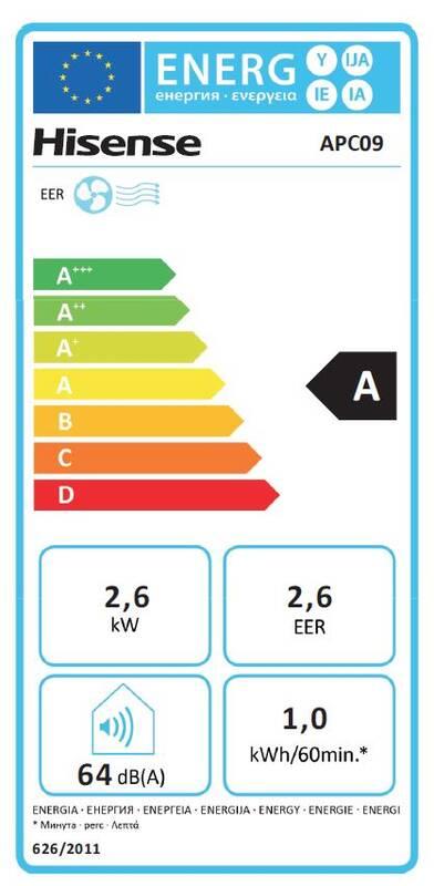 Klimatizace Hisense APC09