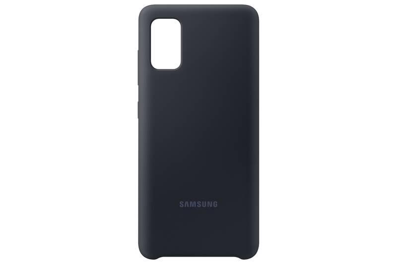 Kryt na mobil Samsung Silicon Cover pro Galaxy A41 černý