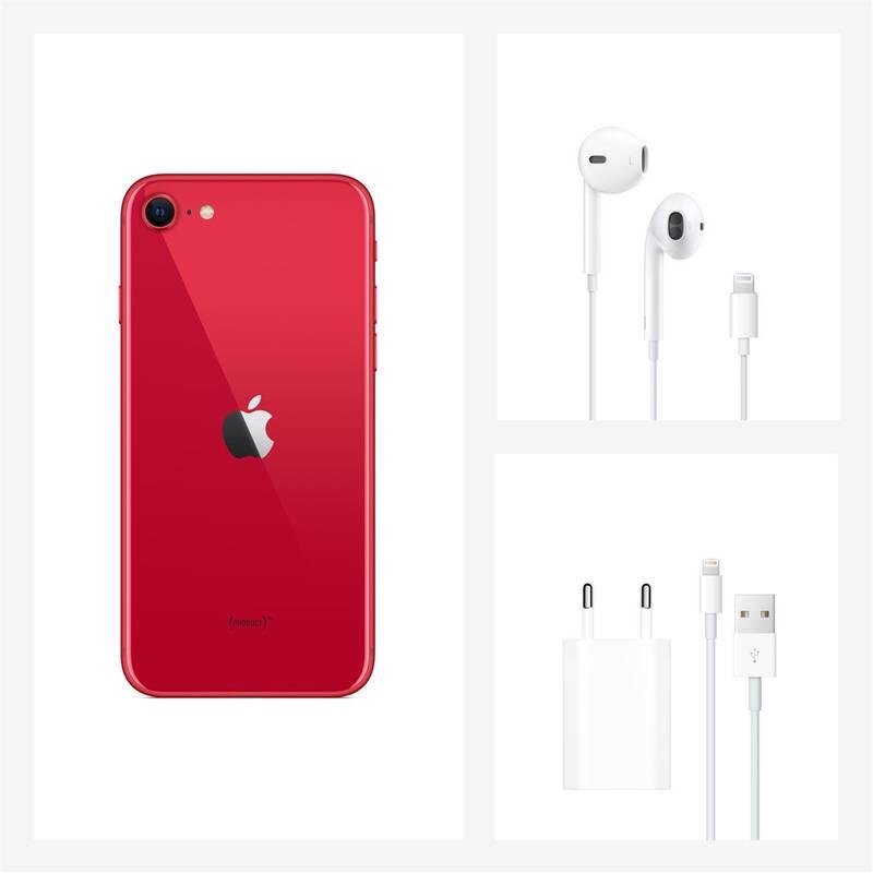 Mobilní telefon Apple iPhone SE 128 GB - RED, Mobilní, telefon, Apple, iPhone, SE, 128, GB, RED