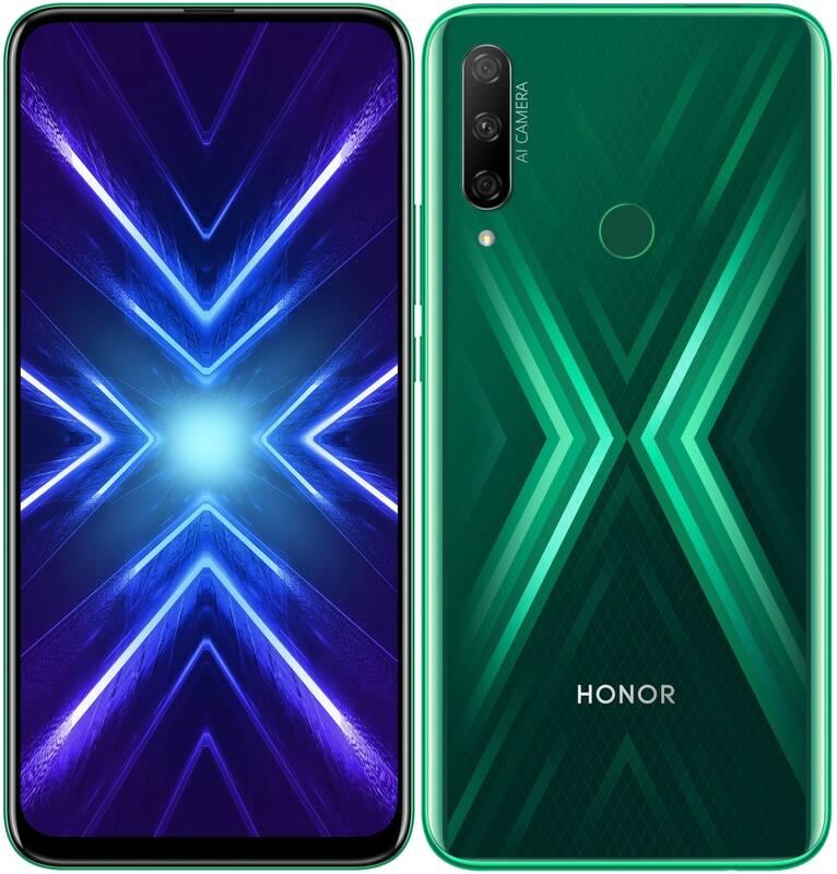 Mobilní telefon Honor 9X zelený