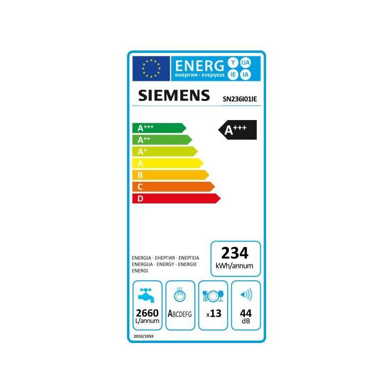 Myčka nádobí Siemens SN236I01IE nerez