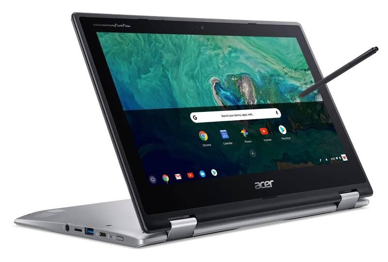 Notebook Acer Chromebook Spin 11 stříbrný