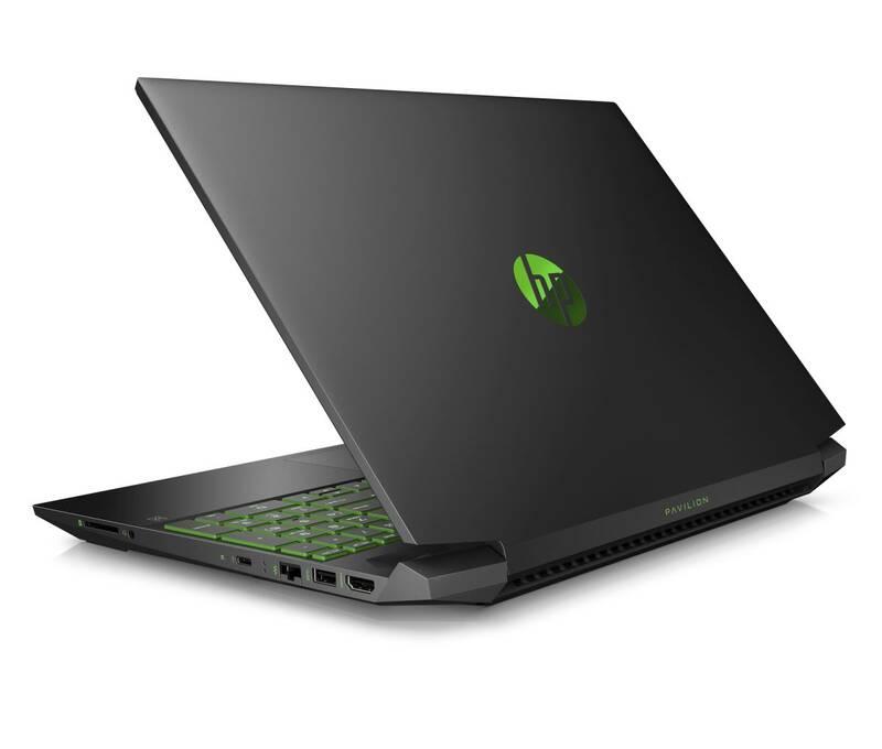 Notebook HP Pavilion Gaming 15-ec0009nc černý