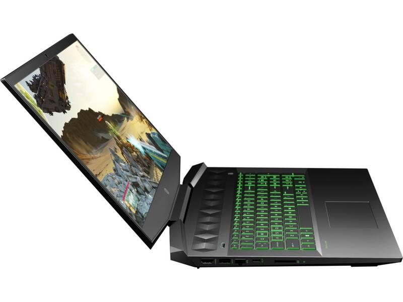 Notebook HP Pavilion Gaming 17-cd0018nc černý zelený