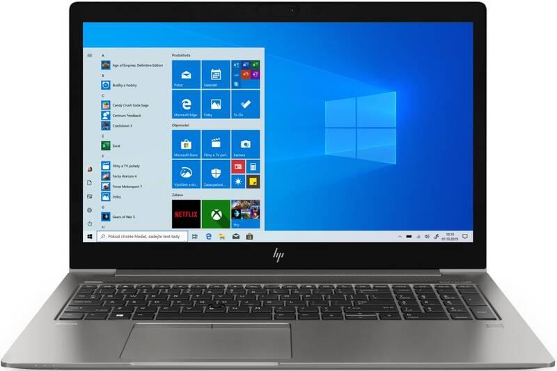 Notebook HP Zbook 15u G6 šedý