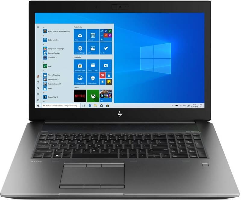 Notebook HP Zbook 17 G6 šedý