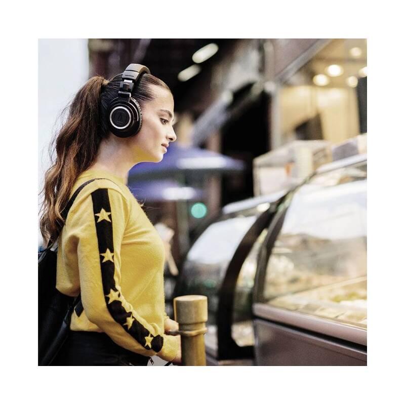 Sluchátka Audio-technica ATH-M50XBTBK černá